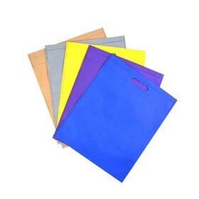 Promotional Shopping Bags, Made of Nonwoven Material, Customized Sizes and Logos Available