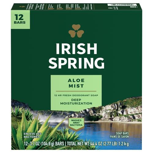 ADM METODVA AB LLC Wholesale Irish Spring Original Deodorant Soap 3- 3.75 oz bars. Pack of 2