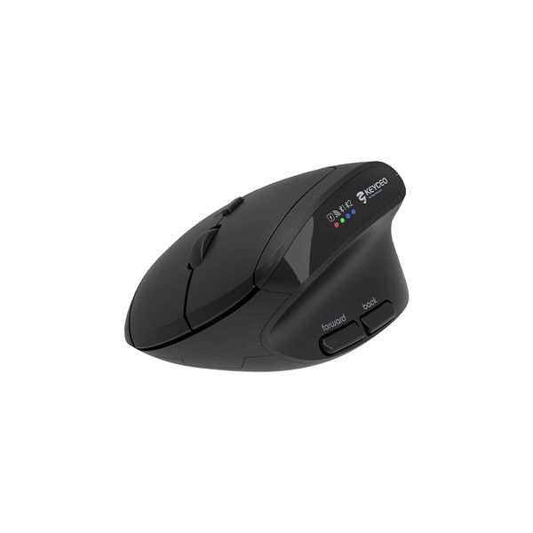 Dropshipping Customized Logo ergonomic design 2.4G+BT mouse wireless connection Noiseless click for office