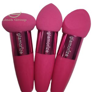 dual head beauty tools Makeup Sponge Brush Eye Shadow Applicator Eye Blender Brush with Handle