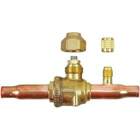 Promotional HVAC Control Refrigeration Parts Brass Ball Valve for Air Conditioning