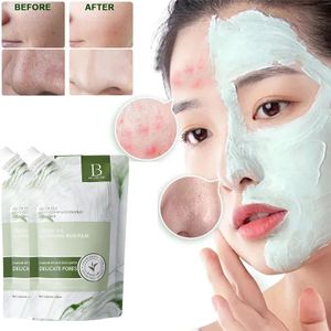 Green tea cleaning mud film for deep cleaning, removing blackheads, adsorbing dirt, and improving excessive oil and grease
