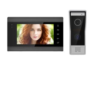 Smart ring video doorbell Tuya wifi IP intercom system support iOS and Android unlock/monitor/intercom