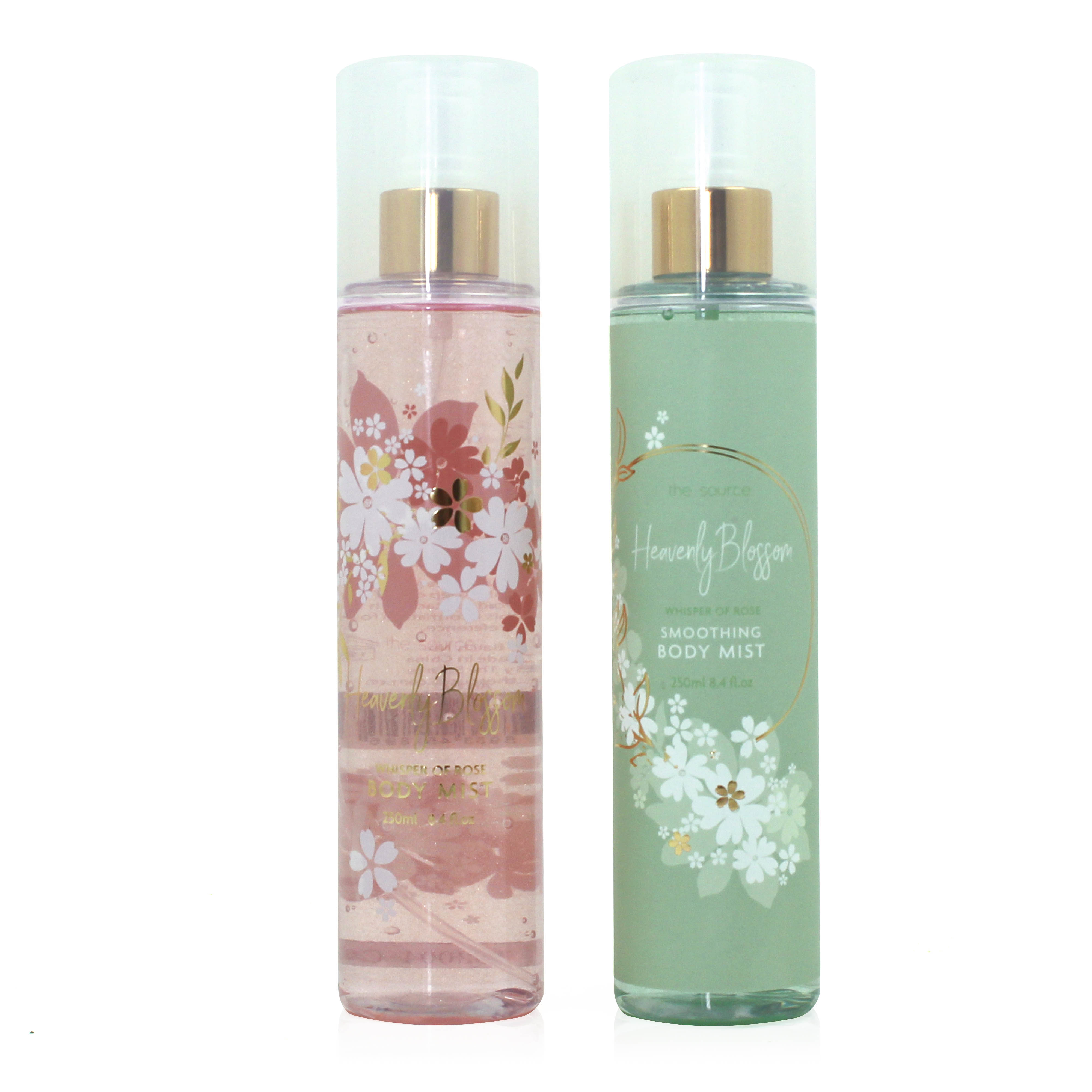 Body luxuries rose 250ml fragrance shimmer Body mist spray for Women