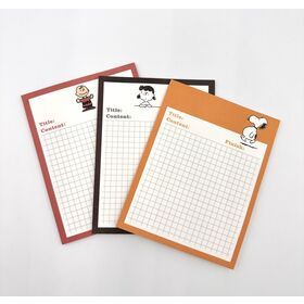 Custom Bear Image INS Style Memo Pad Simple Style Note Pad For Student School Use