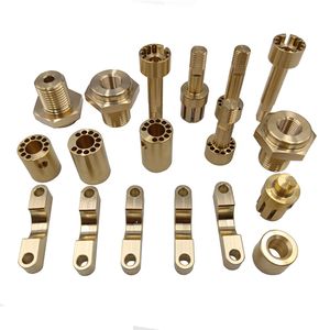 CNC Machined Brass Stainless Steel Plastic Aluminium Drilling Wire EDM Broaching Milling Turning Auto Parts Micro machining