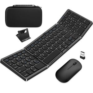 Cheapest Low Price Support Low MOQ OEM ODM Best Portable Mini 2.4G BT Multi-Device Keyboard Mouse And  Mouse Wireless Set Combo