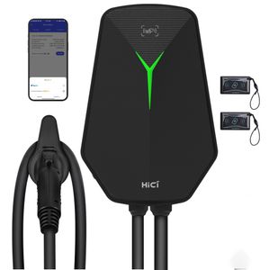 Home Electric Car wholesale price ac ev charger with screen display OEM&ODM car mobile ev charger