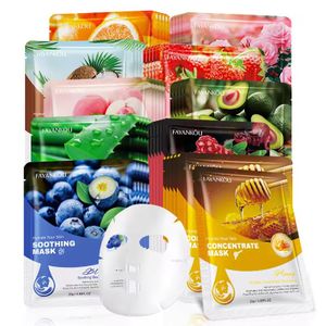 OEM FAYANKOU Aloe Vera hydrating Moisturizing face mask skin care Korean Cosmetics Fruit Facial Mask