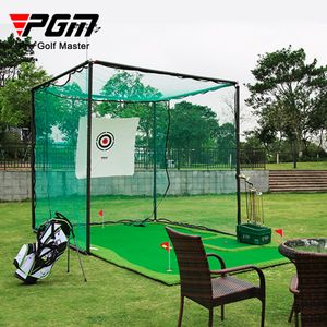 PGM LXW001 Factory 3M Heavy-Duty Outdoor Golf Cage Training Practice Return Net for Backyard Driving Golf Training Aids