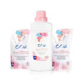 Lantern Manufacturer OEM ODM Concentrated Laundry Detergent Clothes Washing Soap Liquid Detergent with Color Care
