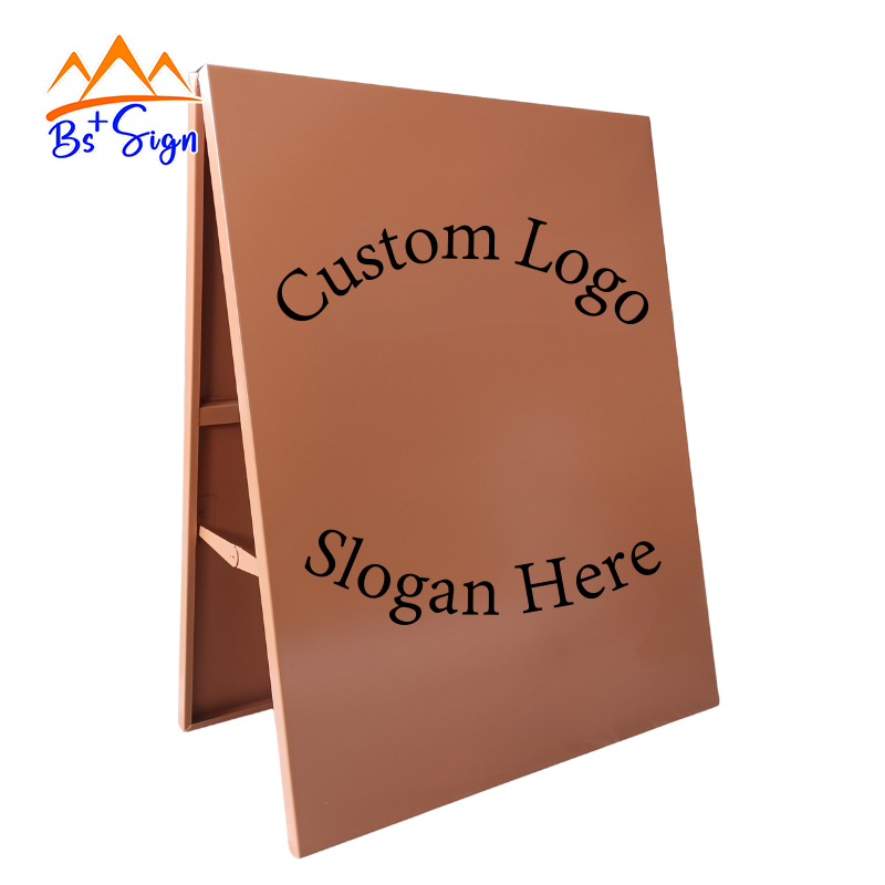 Sichuan Best Sign Manufacturing Co., Ltd. BS+ Custom Advertising Boards A Frame Sign Outdoor Sign Board Metal Business Signage Board Stand