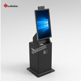Touchscreen parking lottery ID card TVM bus cinema movie dispenser card cash smart automatic kiosk self ticket vending machine