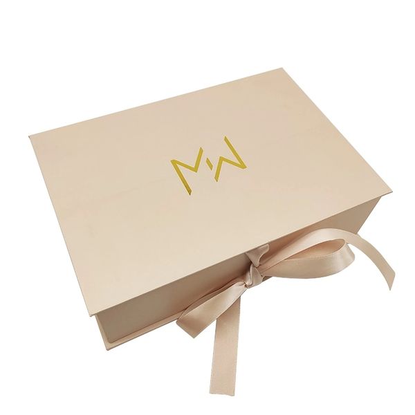 Custom Luxury Cardboard Gift Hair Packaging Boxes Wholesale Black Bundle Wig Packaging For Hair Extension Box With Your Own Logo
