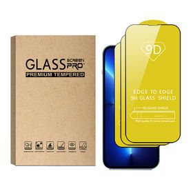 Wholesale 2.5D HD Clear Anti-scratch Anti-Oil Tempered Glass Screen Protector For Iphone