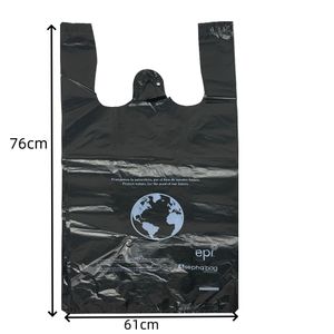 Compostable HDPE LDPE Factory Spot Big Supermarket Plastic Customized Printing Tshirt Shopping Vest Carrier T-shirt Bag