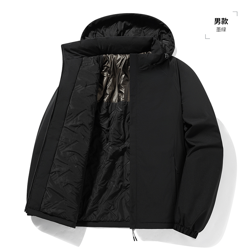 Shishi City Pinxun Clothing Co., Ltd. Young men's big pocket sports autumn and winter coat new trend men's clothes on all loose cargo casual spring and autumn jacket