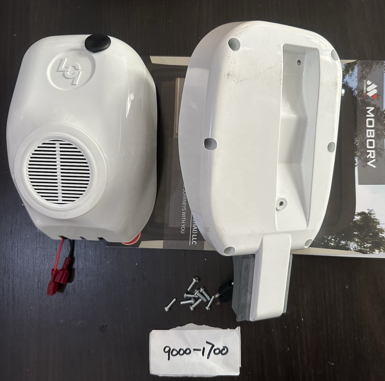 Mobo Components (Shanghai) LLC MOBORV MOTORHOME PART ACCESSORIES RECREATIONAL VEHICLE CAMPING CAR Awning Lippert Awning Drive Head with motor Speaker Right leg
