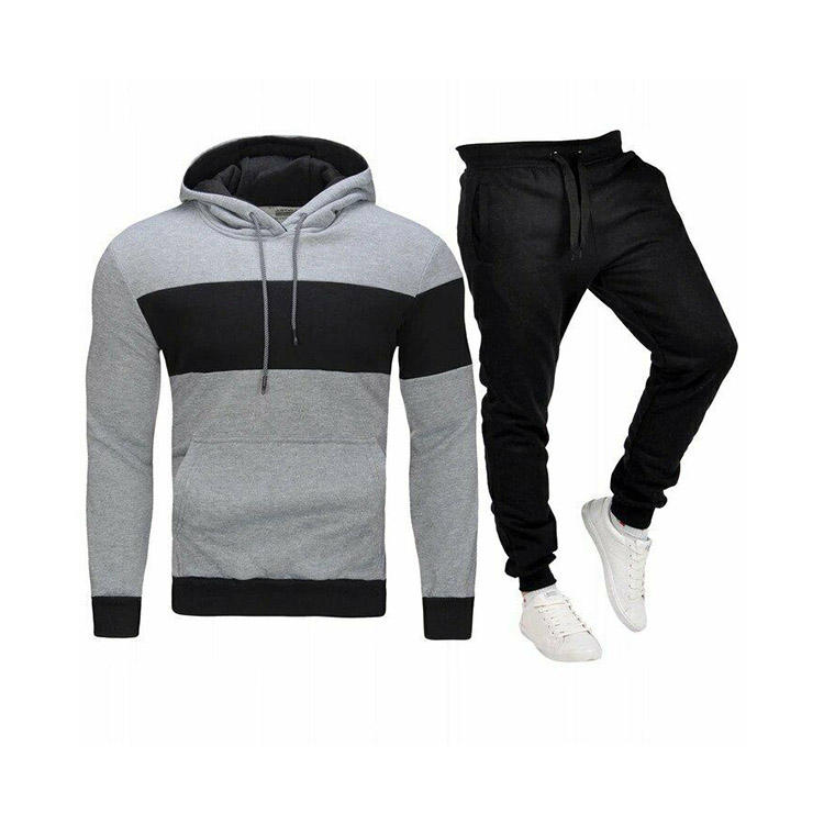 STRONG SYSTEM INDUSTRY Tracksuit Jogging Suit for Men OEM Custom Logo high quality tracksuit casual set sports cotton fabric