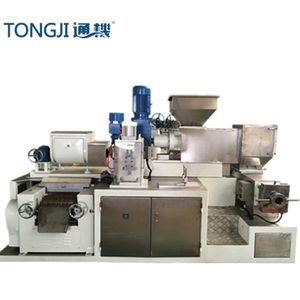 semi automatic small toilet bar soap making production line for lab use