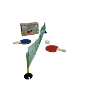 Desktop Wooden Table Tennis Game Racket Set Outdoor And Indoor Mini Ping-pong set Kids and Adults Toy
