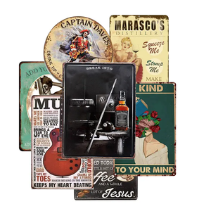 Custom Design Embossed Metal Sign Vintage Metal Sign Retro Metal Poster Custom Tin Sign for Wall decoration