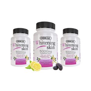OEM L-Glutathione   Capsules Pills Supplements Vegan Vitamin C Collagen L-Glutathione Softgels