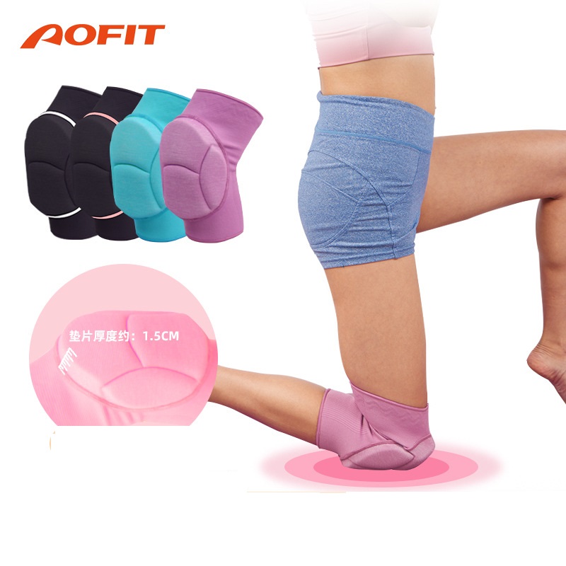 Shijiazhuang Aofeite Medical Device Co., Ltd. Adjustable Thickened Elastic Anti-collision Support Knee Pads