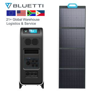 Bluetti 3000w Off Grid Solar Energy System EP500Pro With PV350 Monocrystalline Solar Panels 110v 220v Ac  Solar Power Station