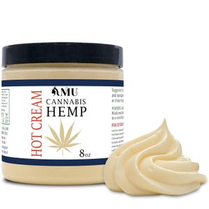 High Quality Essential Oil Blend Body Massage Muscles Cruelty Free Pain Relief Hemp Oil Hot Cream