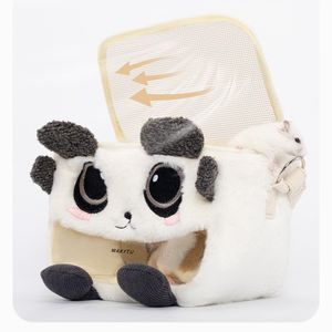 WAKYTU C141  Carrier Travel Bag Small Animal Breathable Detachable Strap Single Shoulder Bags For Hamster Rabbit Squirrel