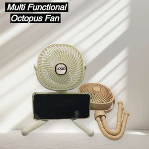 2024 New Octopus Fan Customize your Logo High Quality Baby Stroller Fan