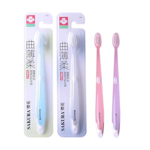 New Design Soft-bristled Small Head Large Area Deep Cleaning Adults Comfortable Handle Household Oral Care Toothbrush