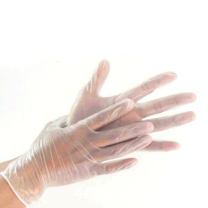 Cheap Price Stock-disposable Powder Free Vinyl Gloves Non Latex Food Grade Working Clean Pvc Gloves