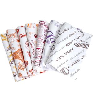 Food Grade Wrap Paper With Your Own Logo, Grease Proof Food Papers Packaging, Waxed Wrapping Paper Customized