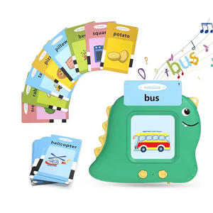 Talking Flash Card for Toddler Toys for 2 3 4 5 6 Year Old Preschool Learning Resources Sensory Toys 224 Words Interactive Gifts