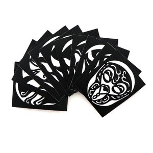GP Customized reusable traditional Beijing Opera Self-Adhesive paint Stencil Transfers for body art DIY printing