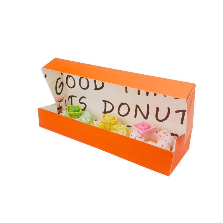 Sinderson Custom Printing Sweet Cake Gift Box Packaging Donut Macaron Paper Boxes Bakery Packaging