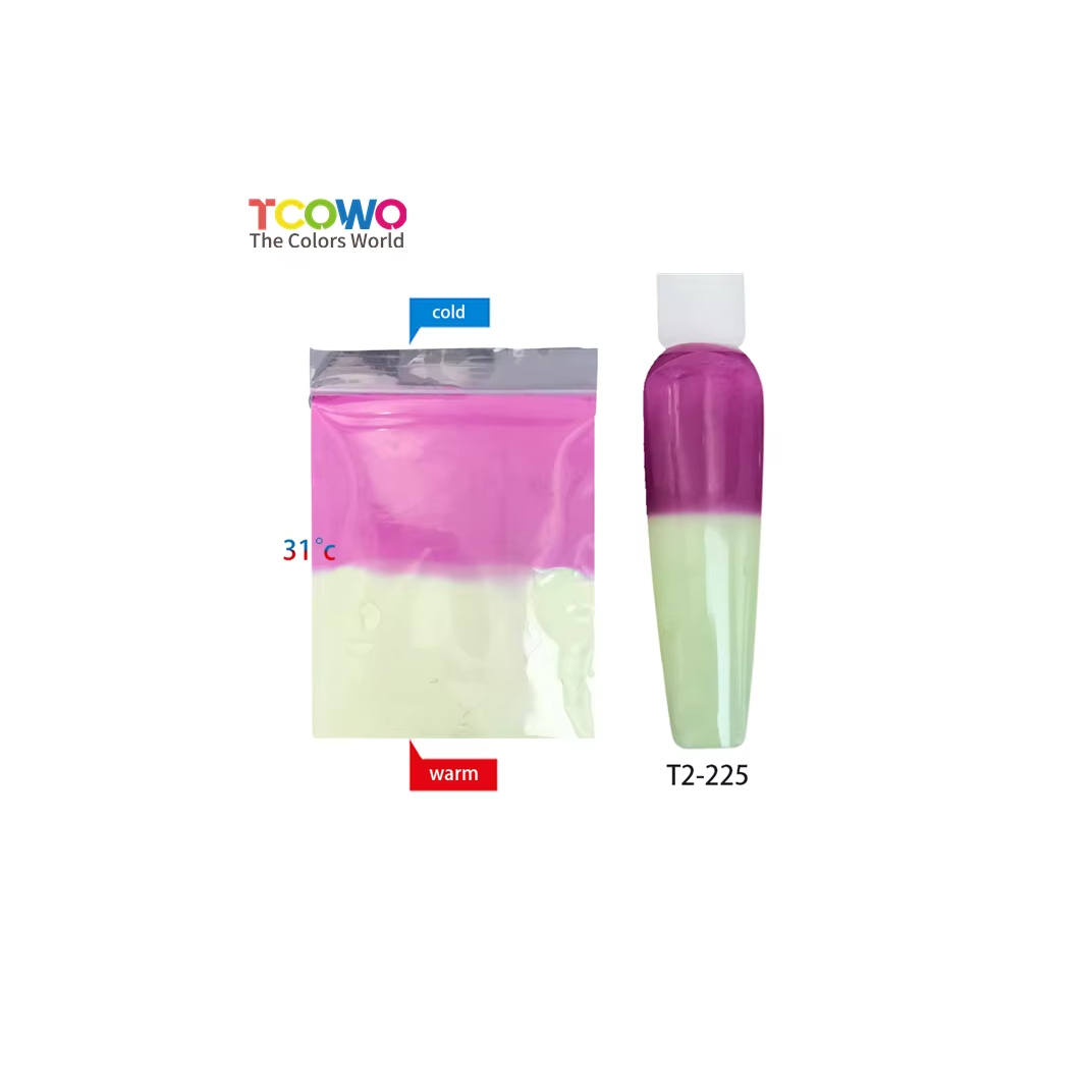 Thermochromic Powder 31℃ Heat Sensitive DIY Color Changing Activated Pigment Powder (purple to white)
