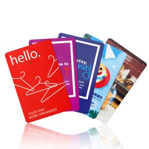 Customized Hotel Key Card FM11RF08 Chip 13.56MHz Hotel RFID Card Access Control Lock Key Card