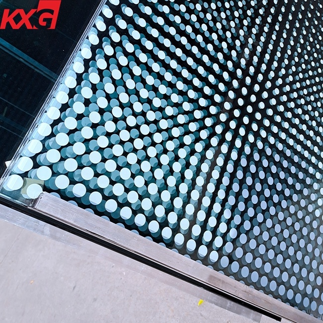 Cut to size PVB and SGP interlayer heat strengthened laminated glass supplier China