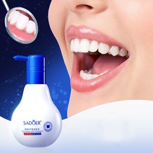 OEM Wholesale SADOER Korean Hot Selling Soda Cleaning Tartar Oral Care Product Teeth Whitening Toothpaste for Teeth Cleaning