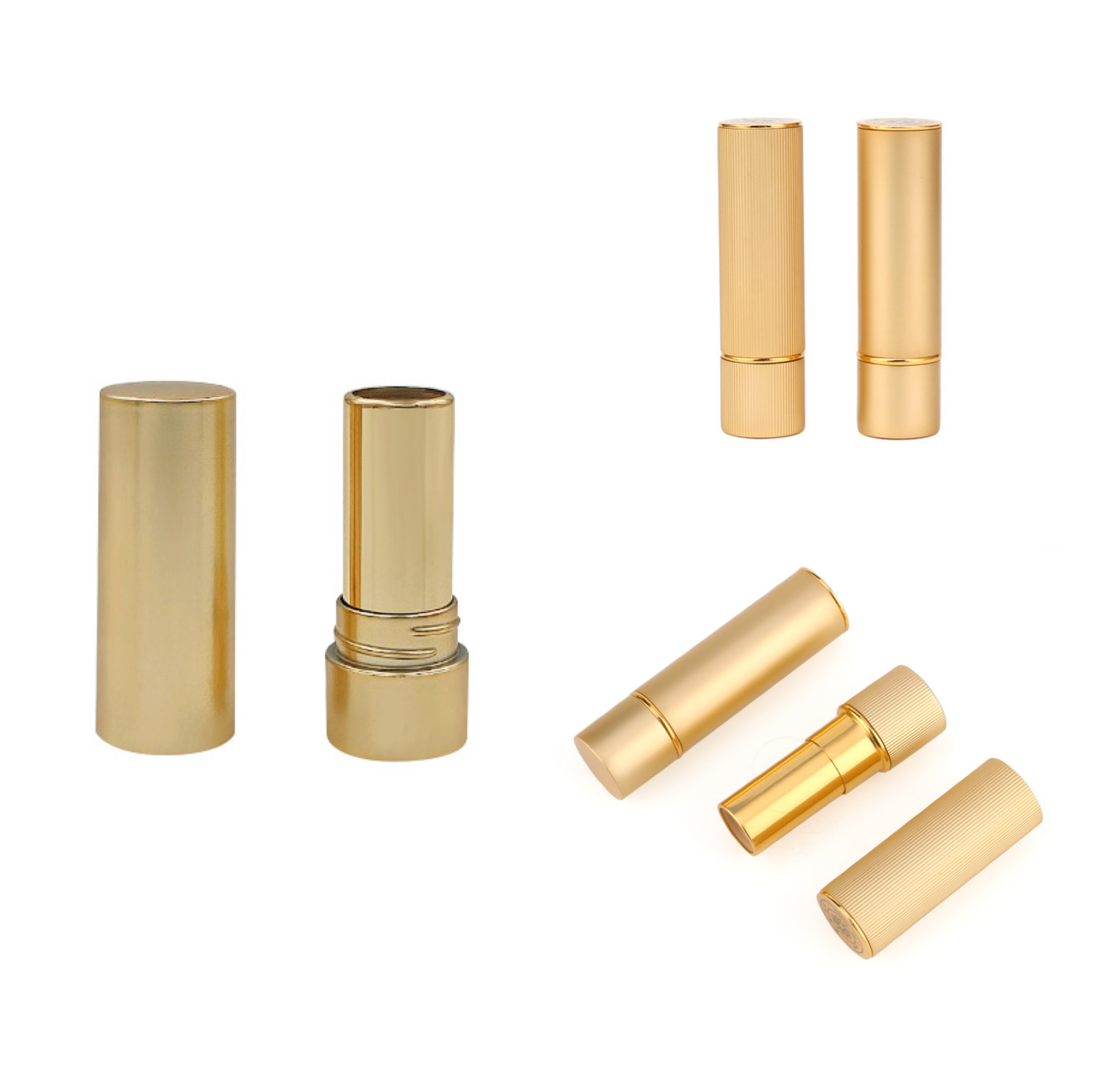 Cnc Precision Turning Machining Custom Metal Empty Lipstick Tubes Container Parts