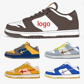 Custom High Top Low Logo Brand Split Genuine Leather Manufacturer Women Men Casual Sport Shoes
