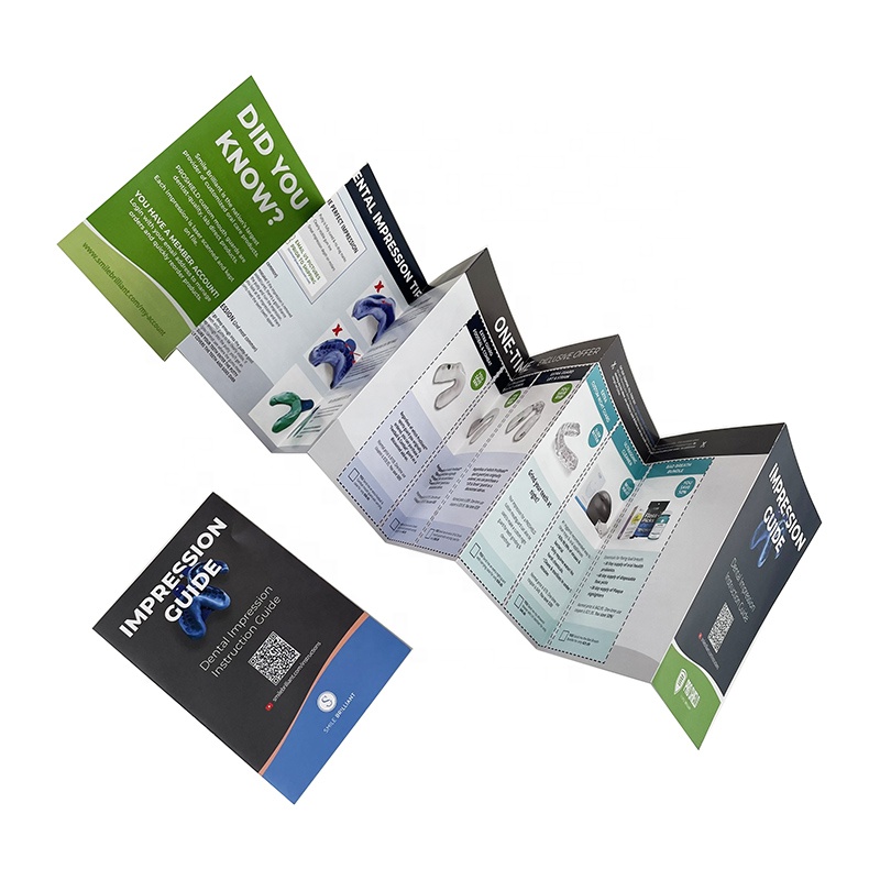 bulk custom digital offset spot uv cheap jewelry catalog A3 A4 A5 flyer poster trifold brochure printing