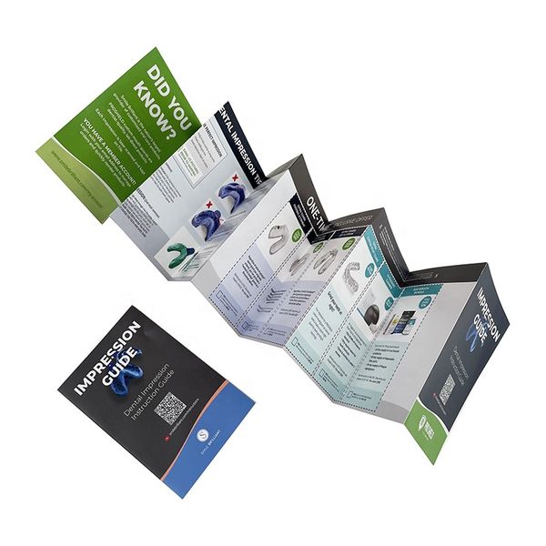 bulk custom digital offset spot uv cheap jewelry catalog A3 A4 A5 flyer poster trifold brochure printing