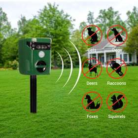 Dongguan Visson Electrical Appliance Co., Ltd. For Foxes Dogs Outdoor Animal Trap Sonic Repellent Yard Pest Control Wild Pig snake Repeller bird mice waterproof solar Repeller