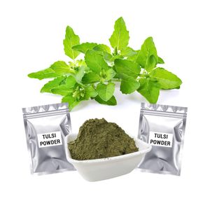 Herbal Tulsi Powder For Hair 100Gram Packing Without Chemical High Quality OEM Manufacturer and Exporter