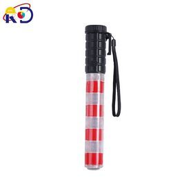 Red/blue two colors strobe light traffic baton