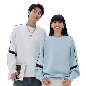 Wholesale Cheap 380gsm High Quality Men's Sweatshirt Oversized O-Neck Unisex Drop Shoulder Blank Crew Neck Sweatshirt & Hoodies